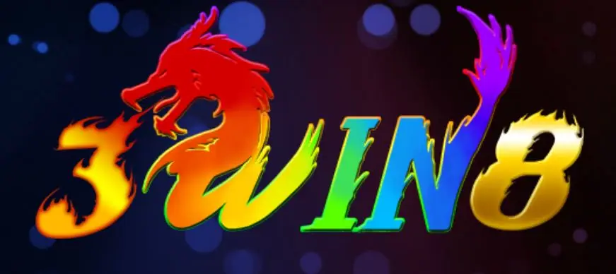 3Win8 casino app banner with slot game characters and the 3Win8 logo