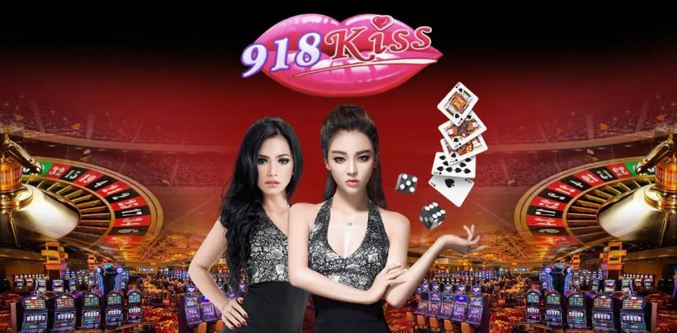 918Kiss app lobby on a phone with slot game tiles in a grid